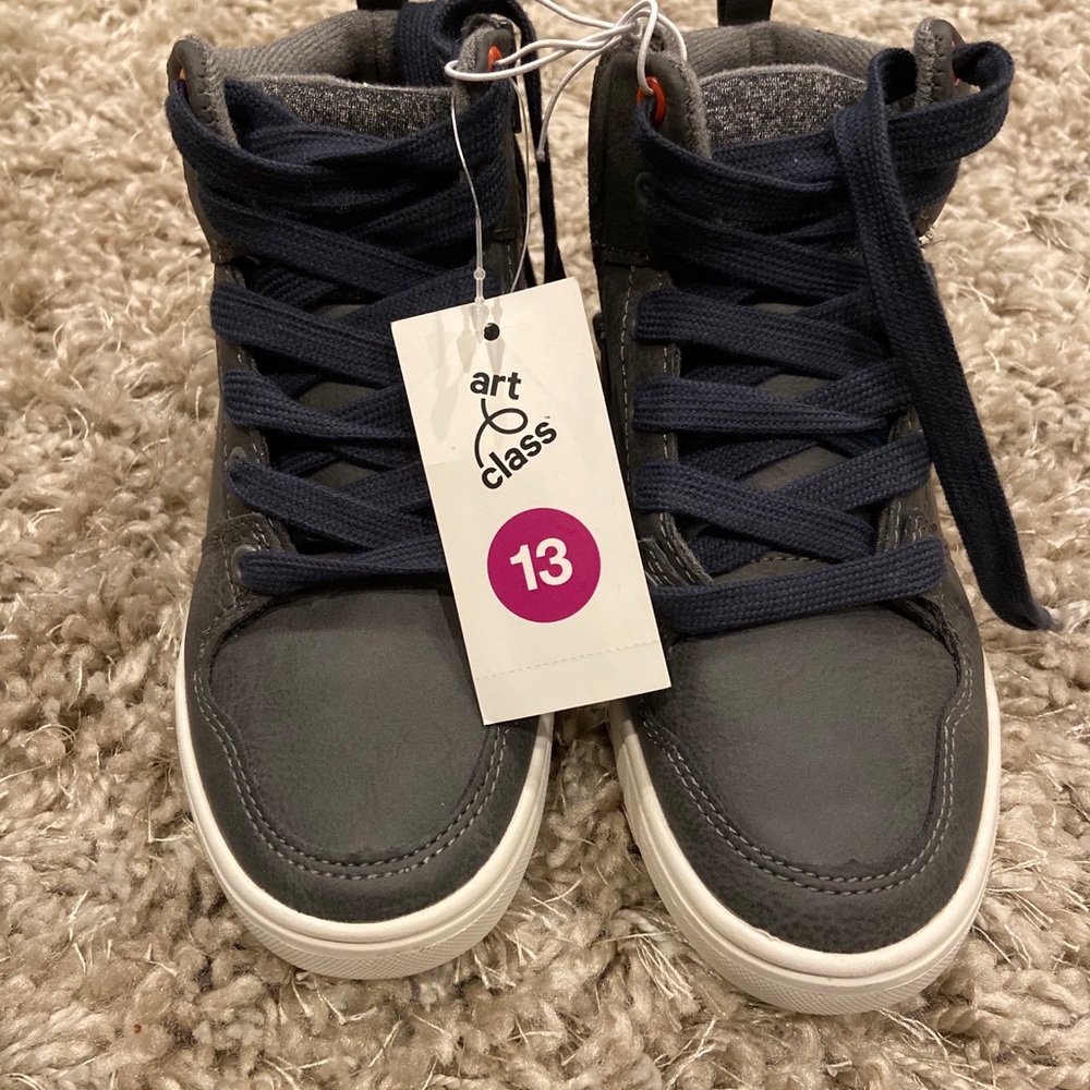 Boys High Top Sneakers